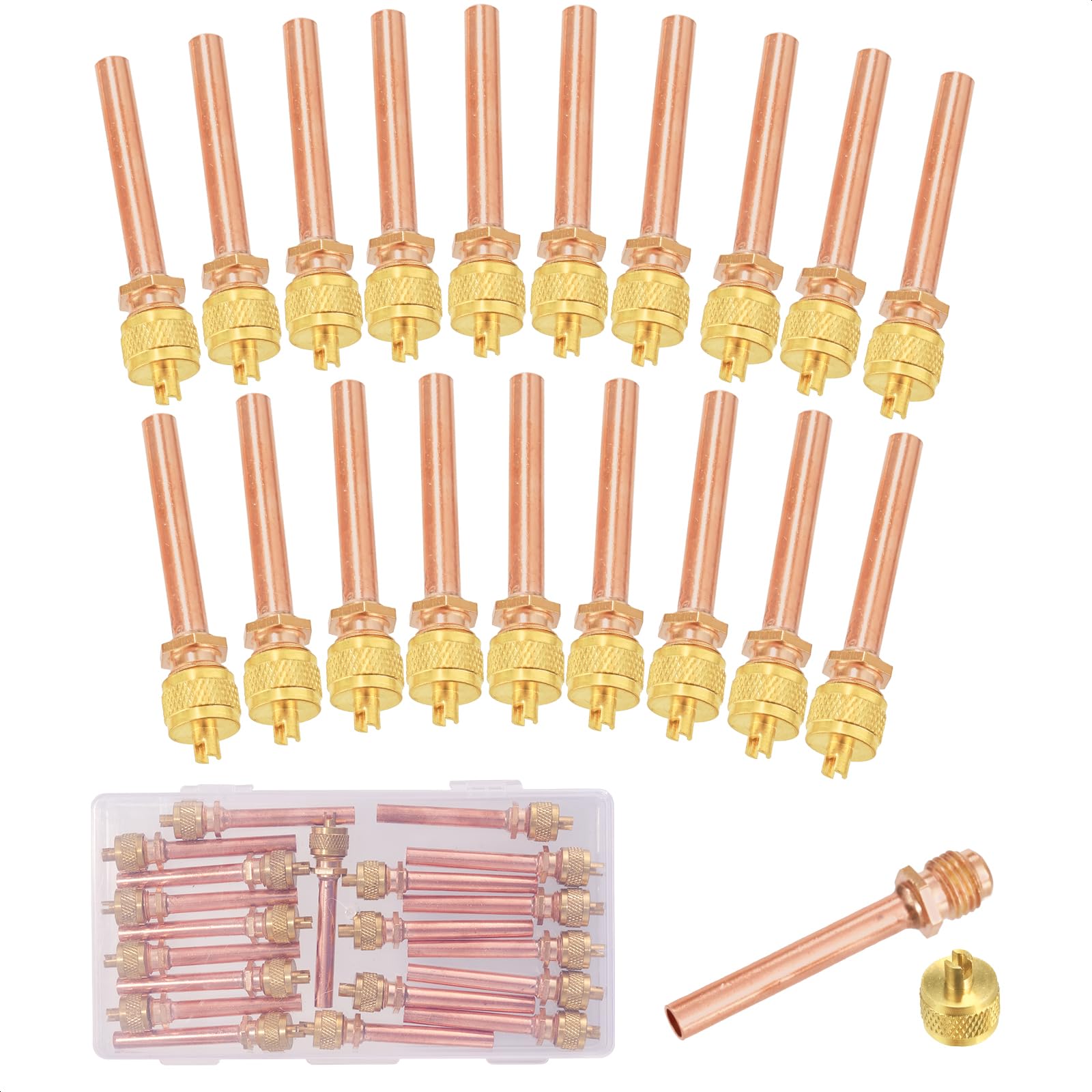 Amazon.com: WISSCOOL 20PCS HVAC Service/Access Valves, 1/4” SAE x